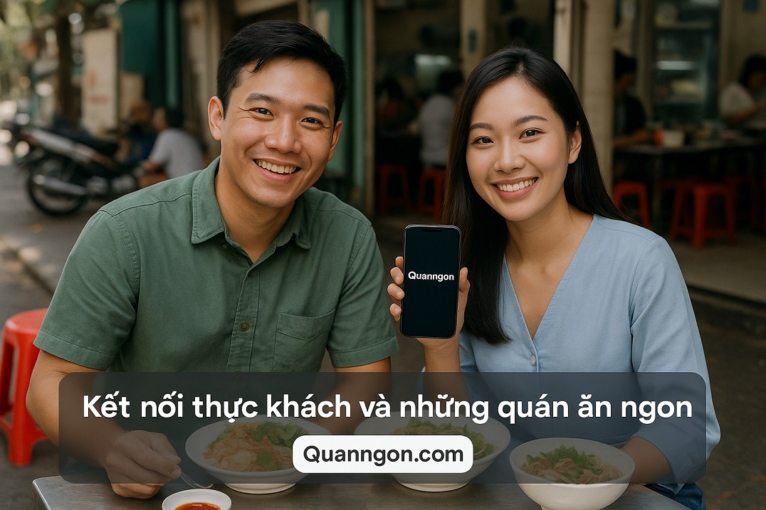 Kết nối thực khách và những quán ngon